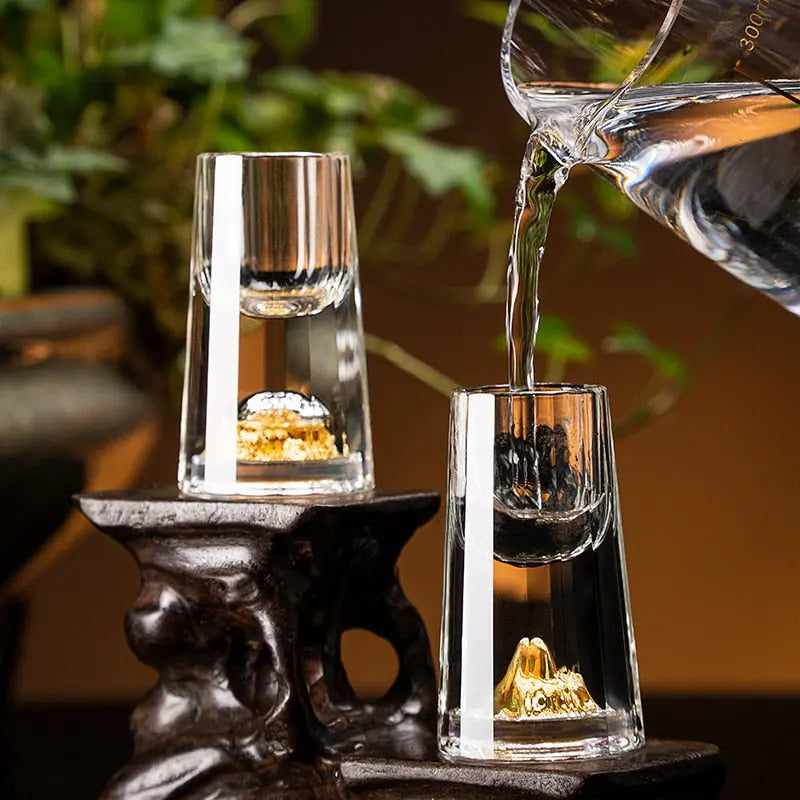 Luxury Crystal Whiskey Glass for Savoring Spirits