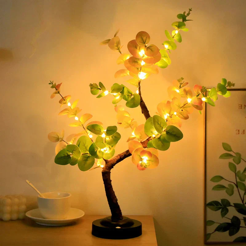 Tree Lamp with Removable Base and Soft Illumination