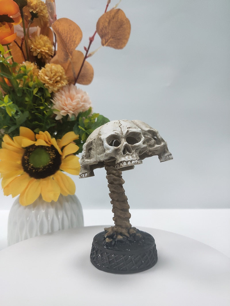 Skeleton Skull Table Lamp with Shadow Projection