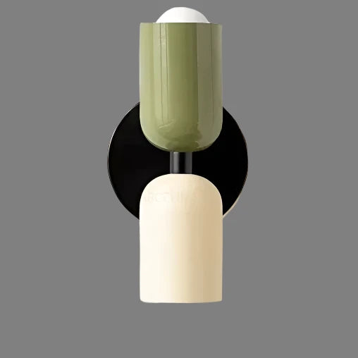 Modern Dual-Light Creamy Glow Wall Lamp