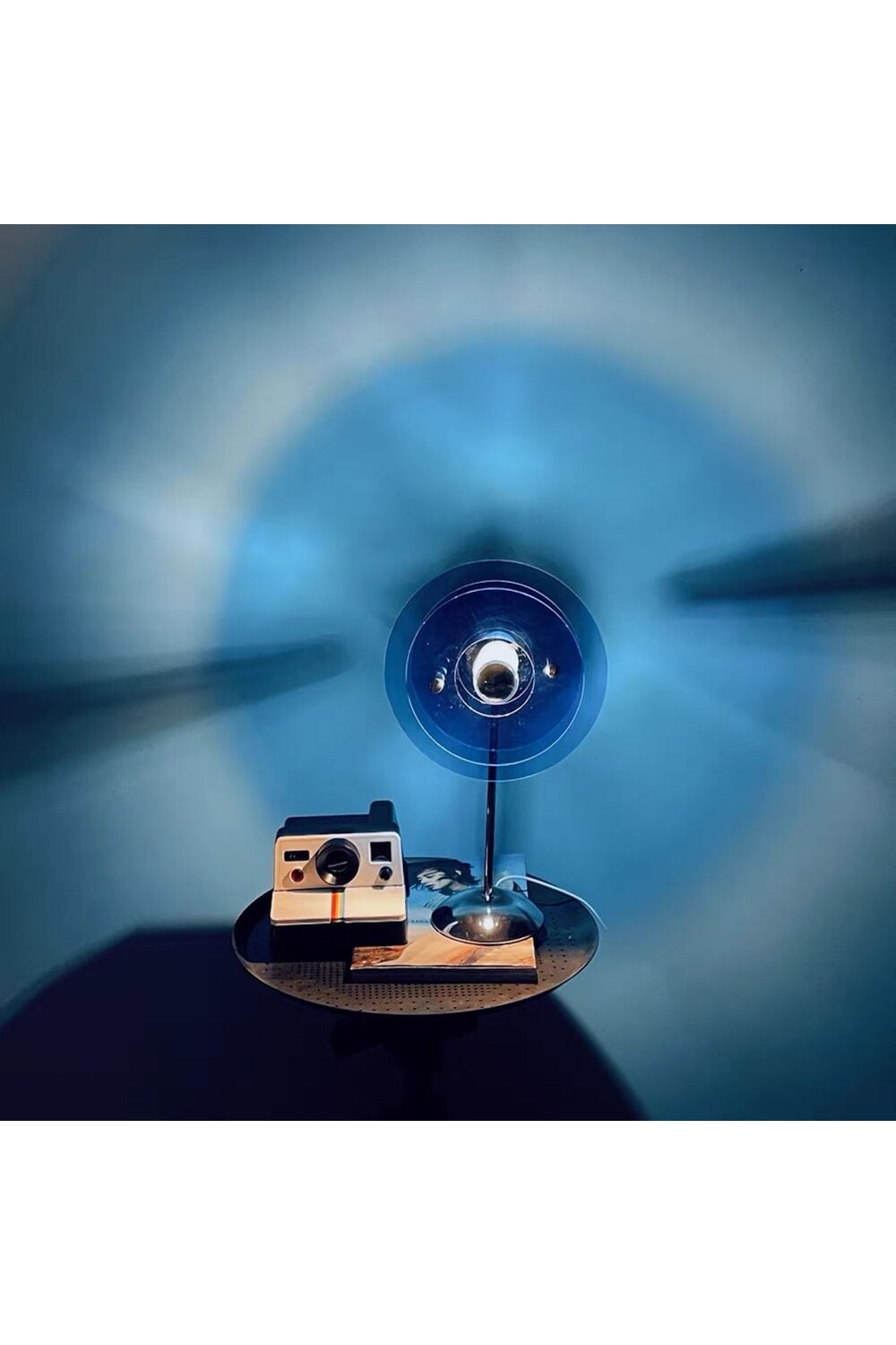 Rainbow Projector Night Light - Steel Design