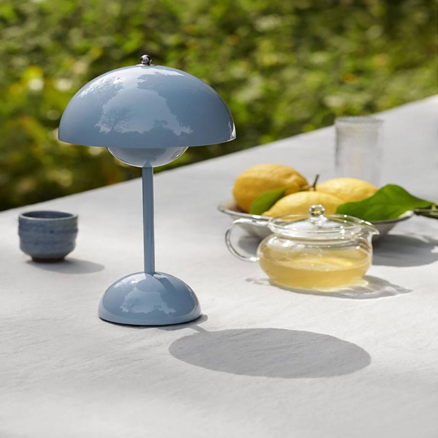 Rechargeable Mushroom Table Lamp with Touch Control - Minimalist Design