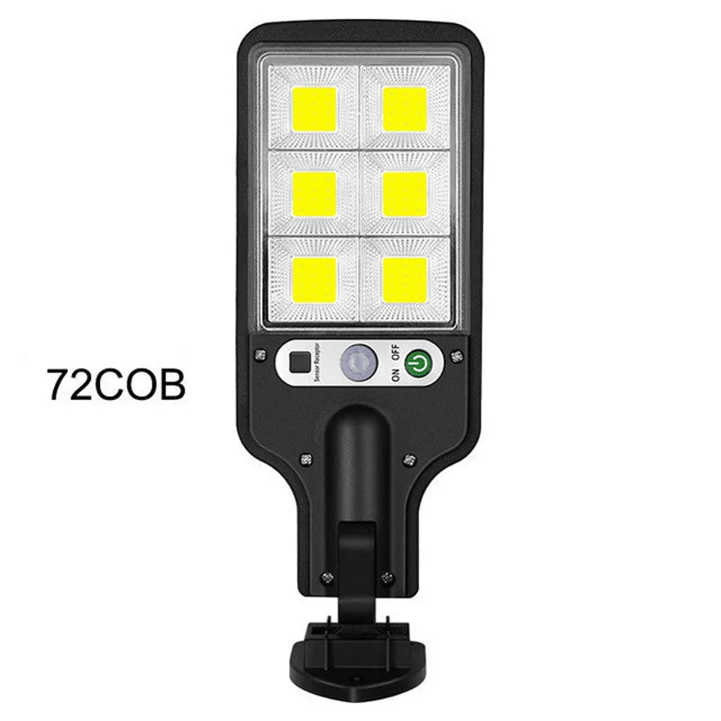 Solar LED Motion Sensor Wall Light for Outdoor Garden and Street Use