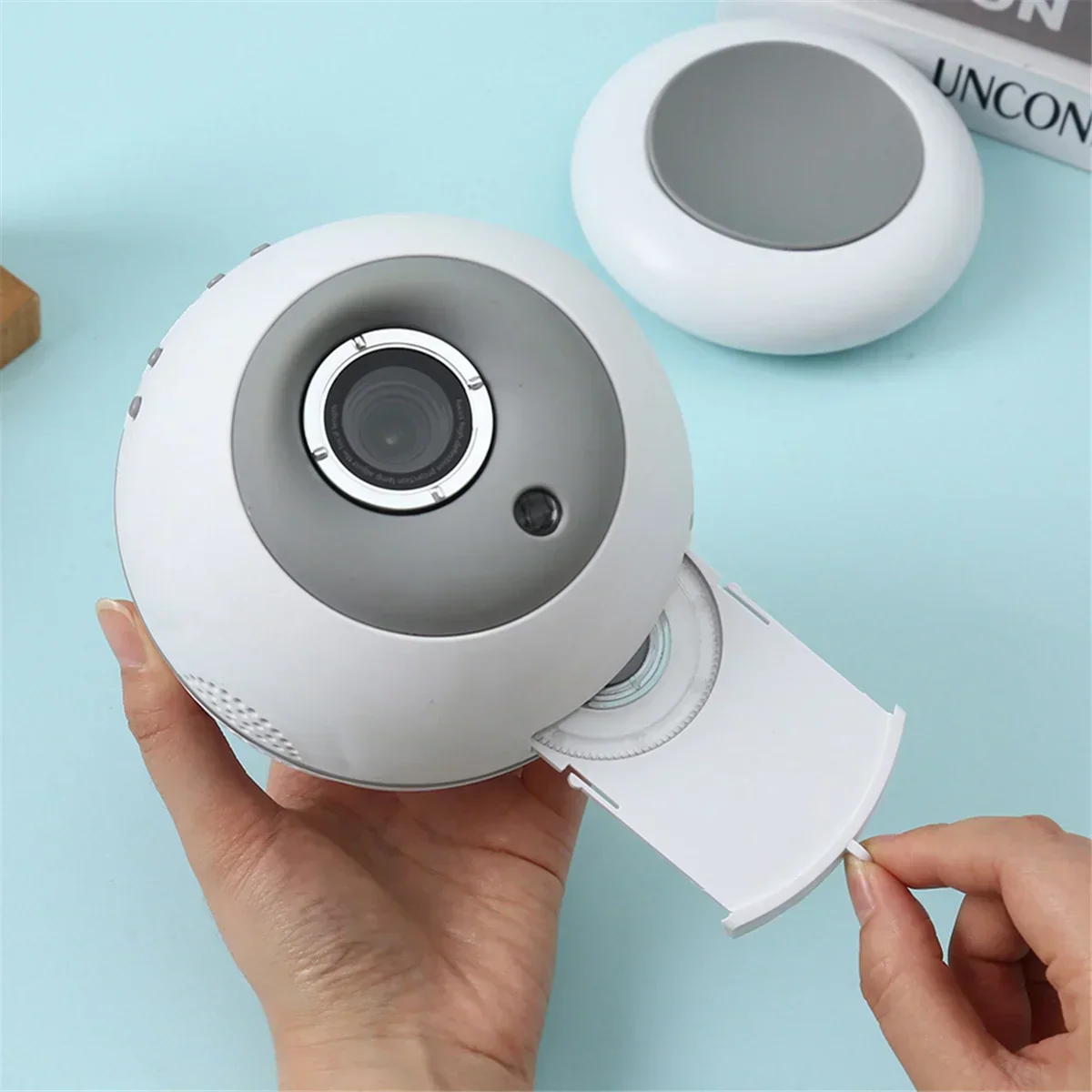 360° Rotating Star Projector Night Light with LED