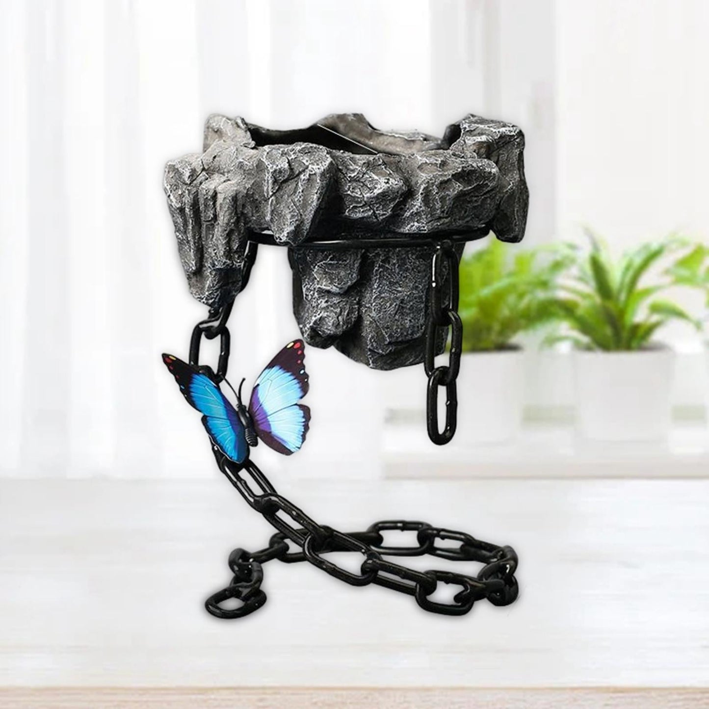 Floating Indoor Air Planter with Levitating Technology