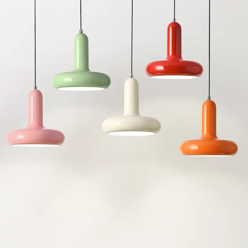 Danish Macaron Pendant Ceiling Light in Vibrant Colors