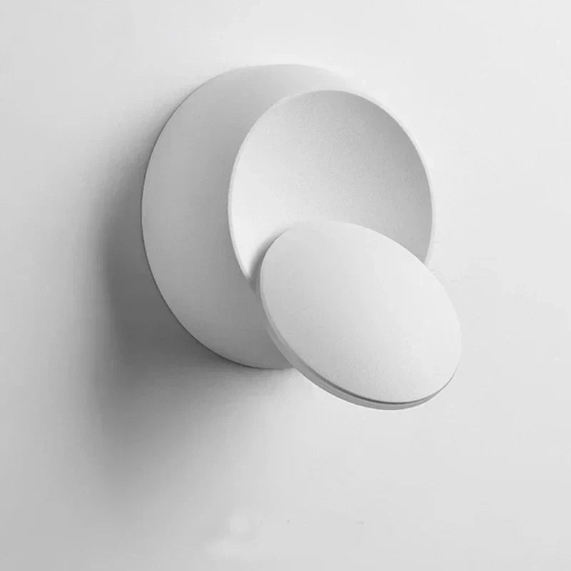 Minimalist LED Orb Wall Lamp