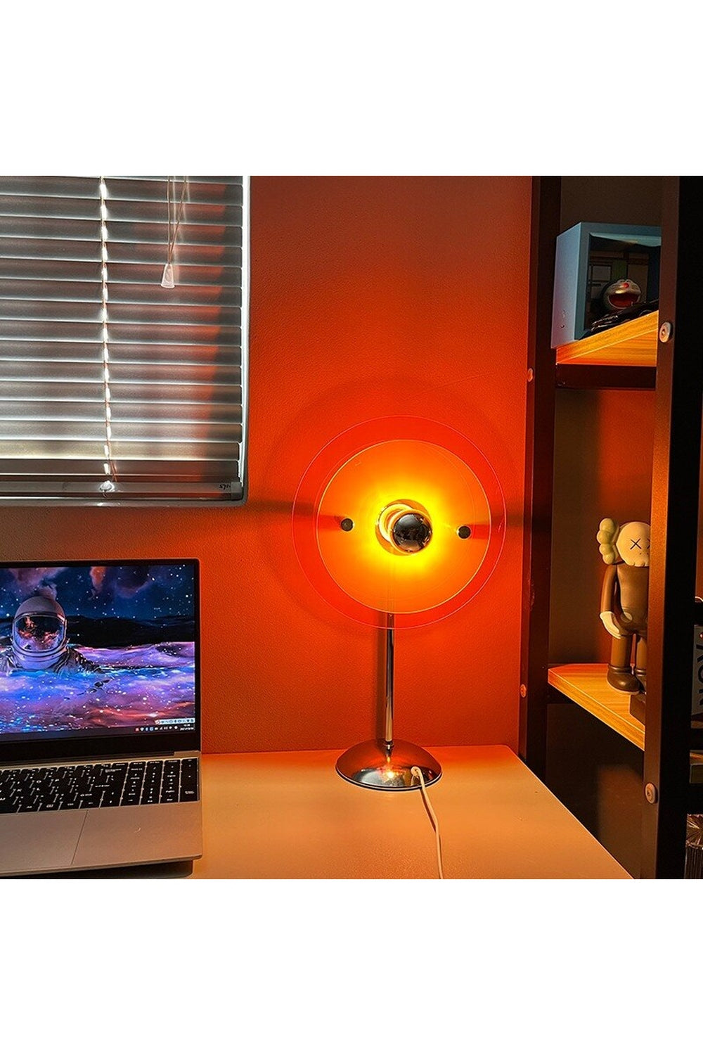 Rainbow Projector Night Light - Steel Design
