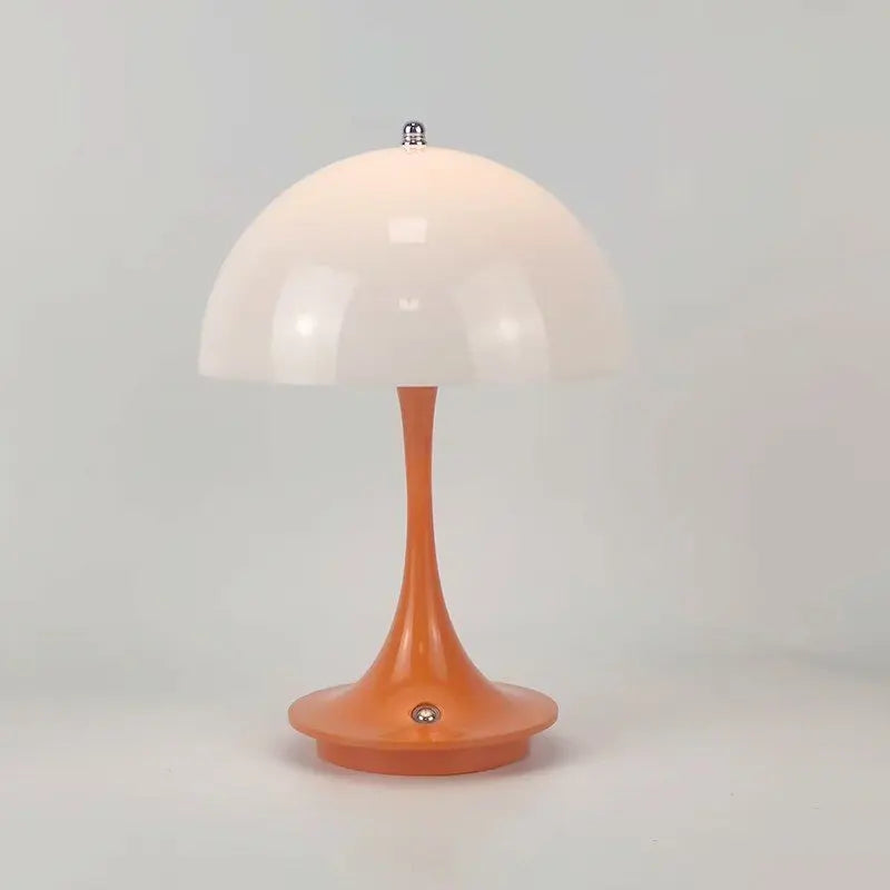 Rechargeable Dimmable Mushroom LED Table Lamp