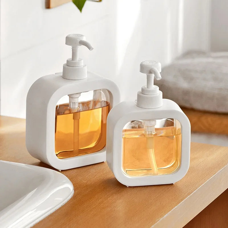 Minimalist Nordic Soap Dispenser in Durable ABS and PVC