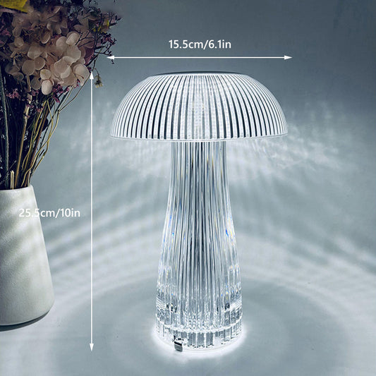 Rechargeable LED Mushroom Table Lamp