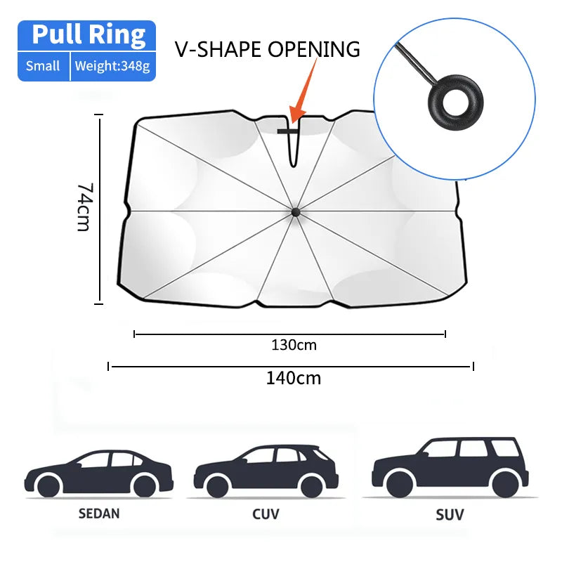 Foldable UV Protection Car Windshield Sunshade