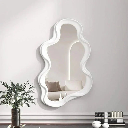 Cloud-Shaped Decorative Mirror for Living Room, Bedroom, and Bathroom