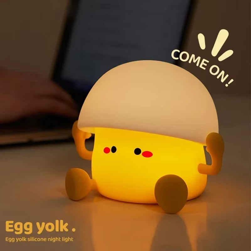 Mushroom LED Night Light with USB Charging