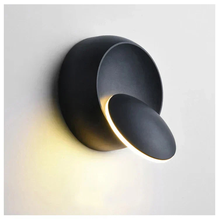 Minimalist LED Orb Wall Light