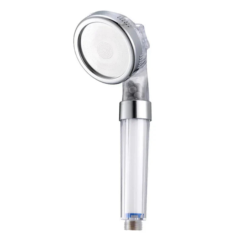 High Pressure Water-Saving Shower Head with Filter and Mineral Anion Stones