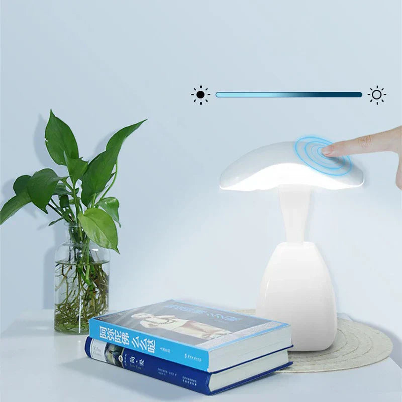 Dimmable LED Touch Nightstand Lamp - Modern Table Lighting