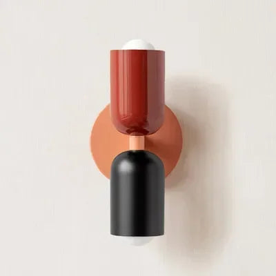 Modern Cream Double Head LED Wall Lamp