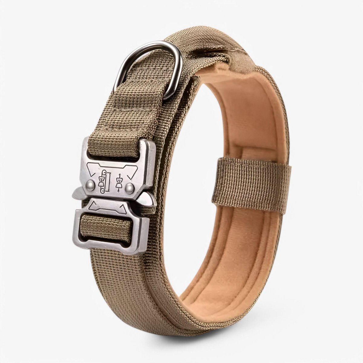 Durable Adjustable Dog Collar with Padded Comfort and Control Handle