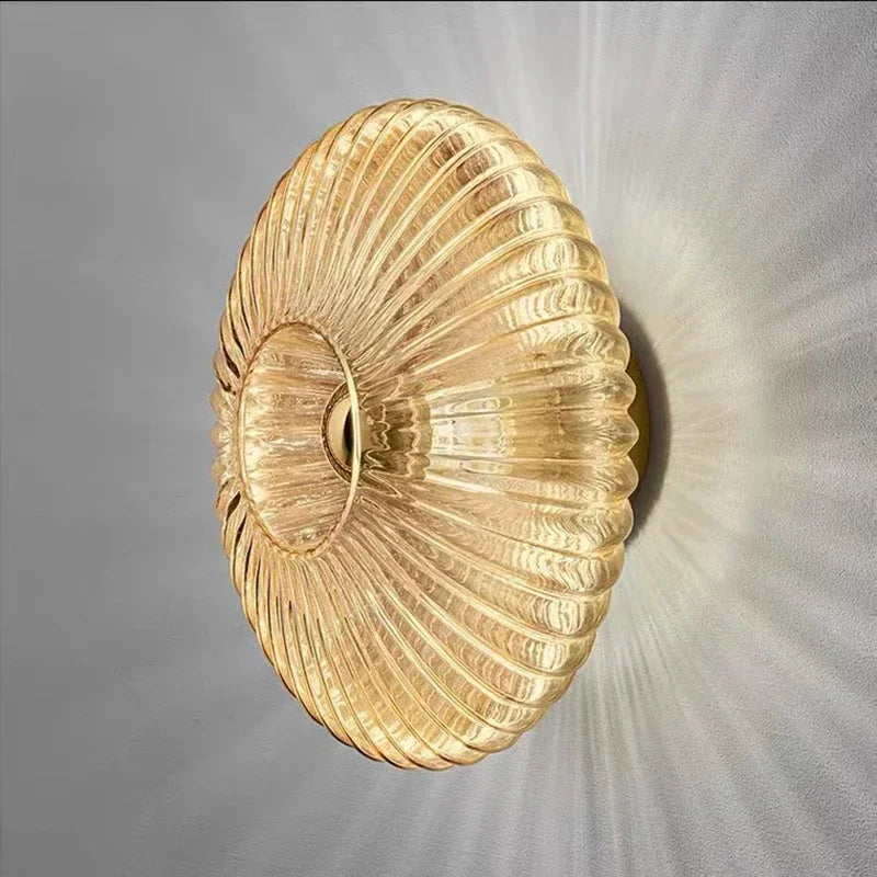 Modern Glass Wall Lamp with Elegant Design