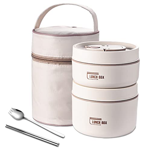 Insulated Stainless Steel Lunch Box with Leak-Resistant Seal