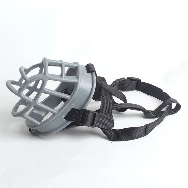 Adjustable Silicone Dog Muzzle for Small to Large Dogs