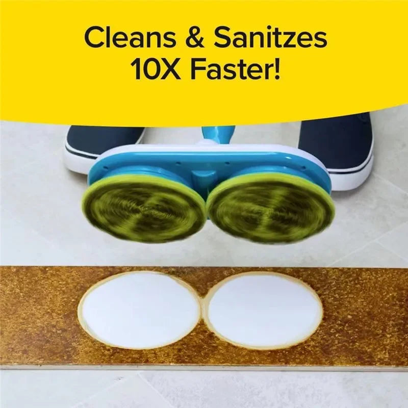 Cordless Electric Mop with Microfiber Pads