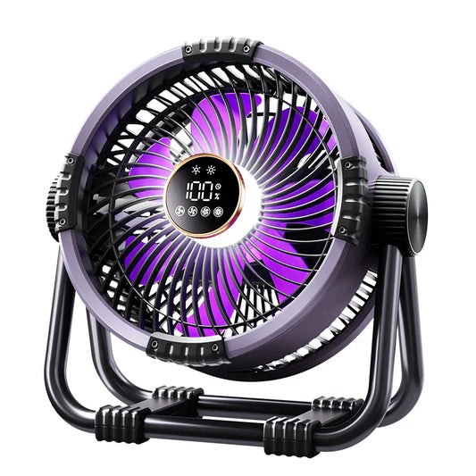 4-in-1 Rechargeable Fan and Night Light with 20000mAh Battery