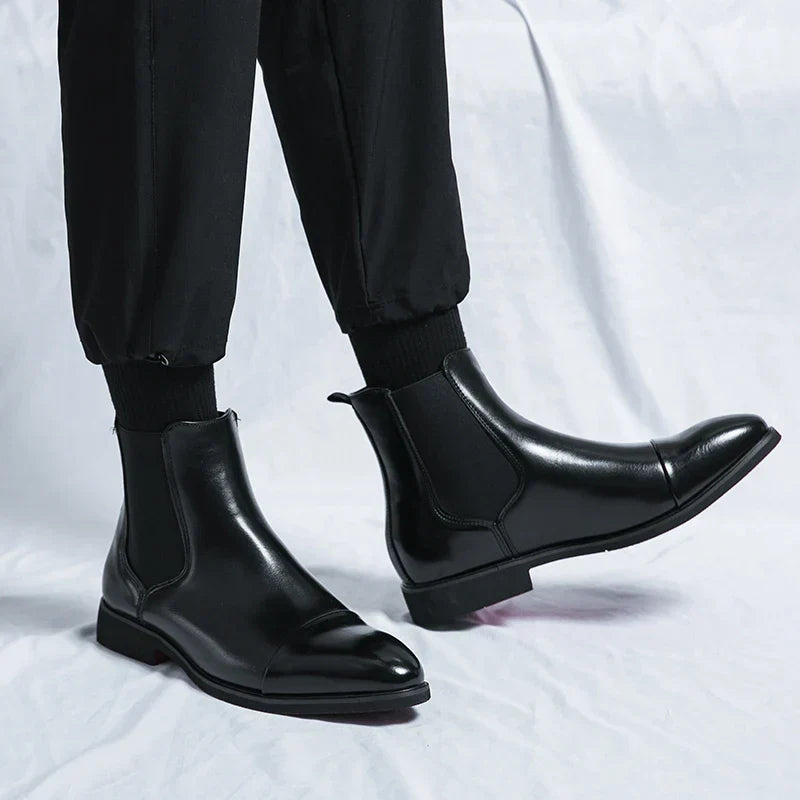 Damien | Classic Chelsea Orthopedic Boots