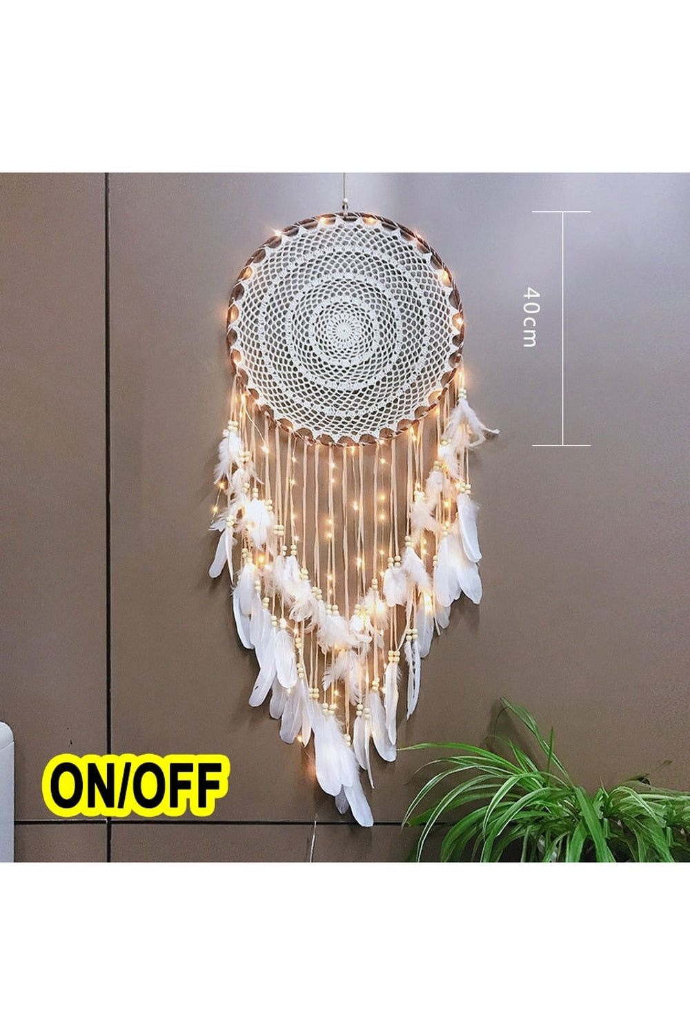 Large Organic Dreamcatcher Wall Decor