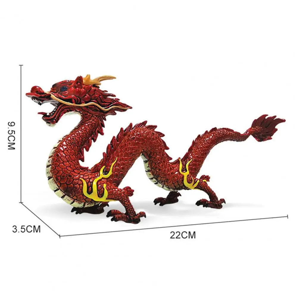 Chinese Dragon Feng Shui Sculpture in PVC