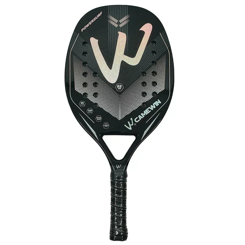 3K Carbon Beach Tennis Racket with ProCarbo Grip