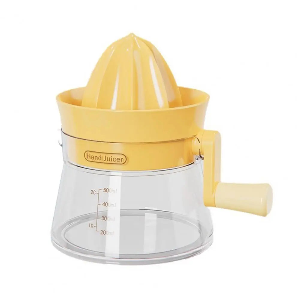 Handheld Ergonomic Lemon Juicer - Dual Press Manual Citrus Extractor