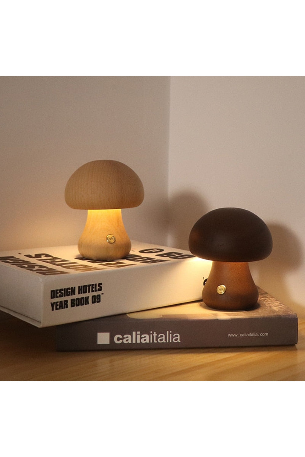 Epoxy Resin Mushroom Night Light