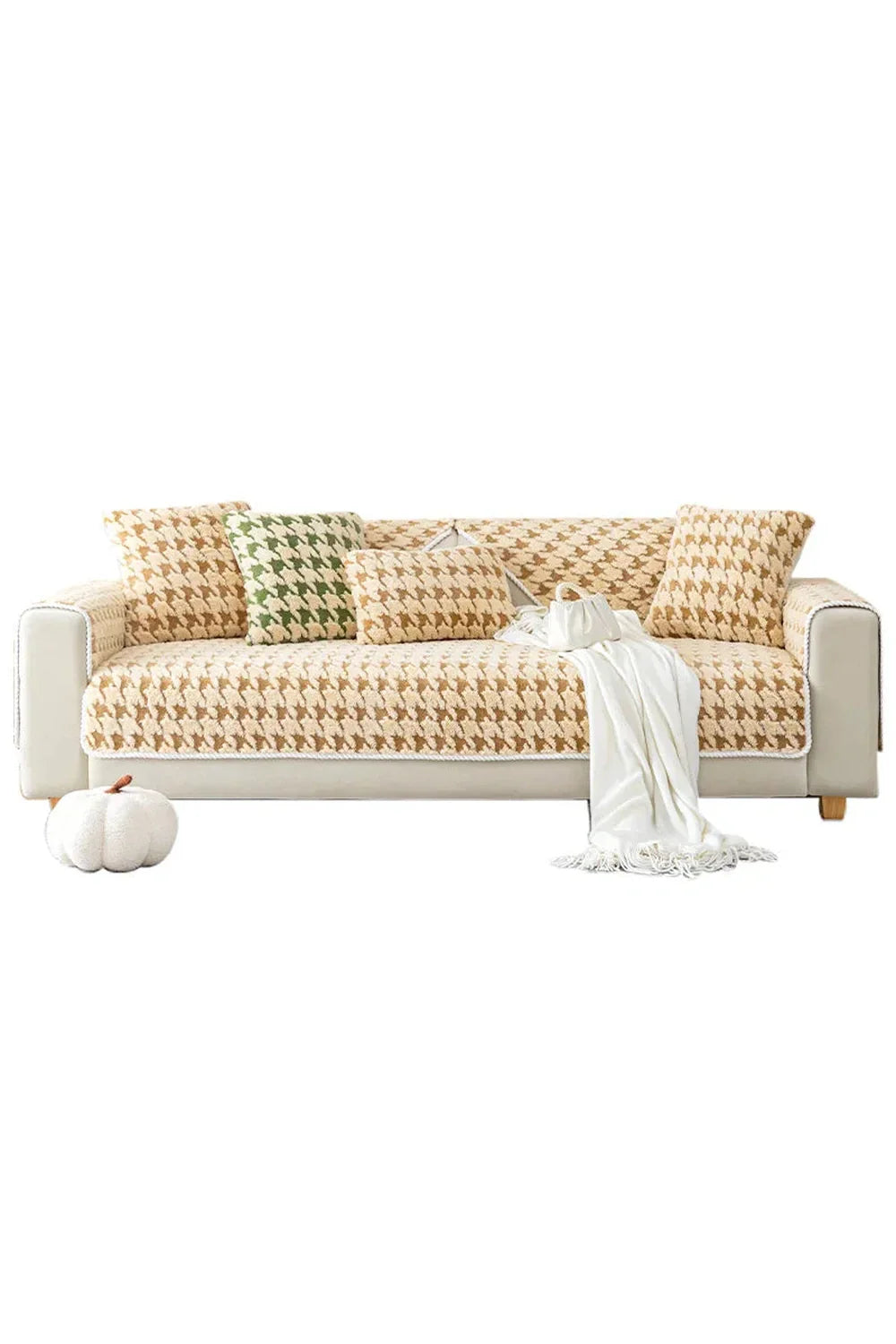 Velvet Polyester Sofa Cover