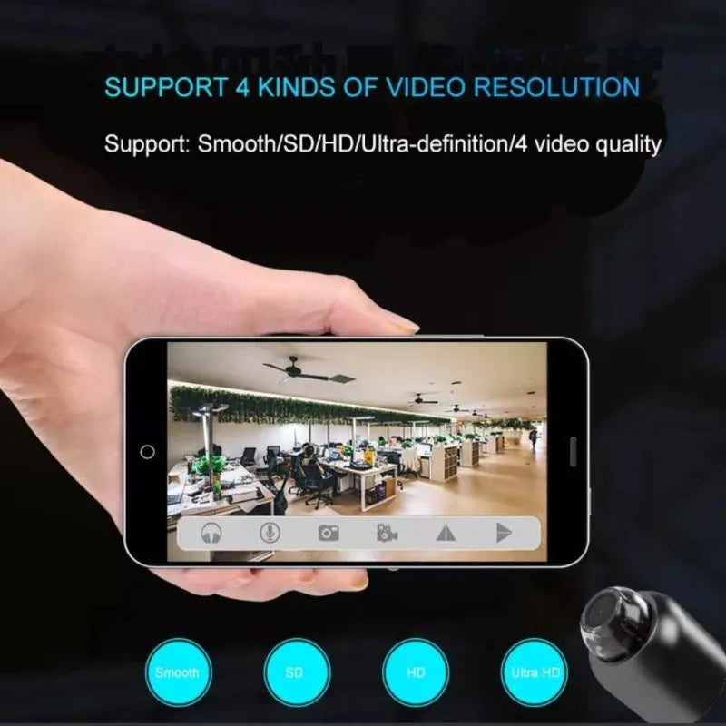 Mini 5G Wireless WiFi Security Camera with Night Vision 1080P HD