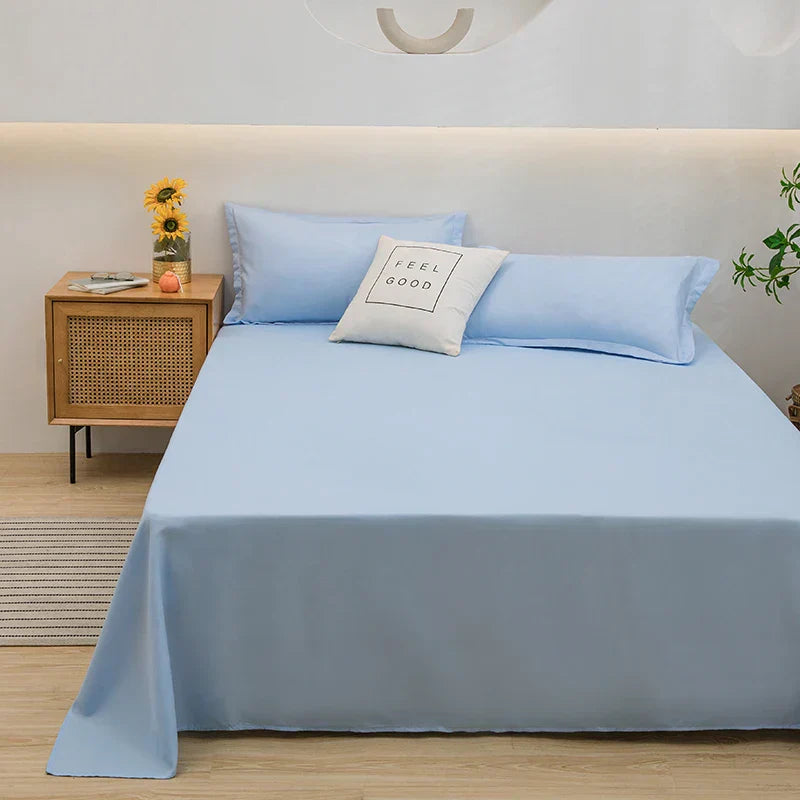 100% Linen Fitted Bed Sheet for Comfortable Sleep