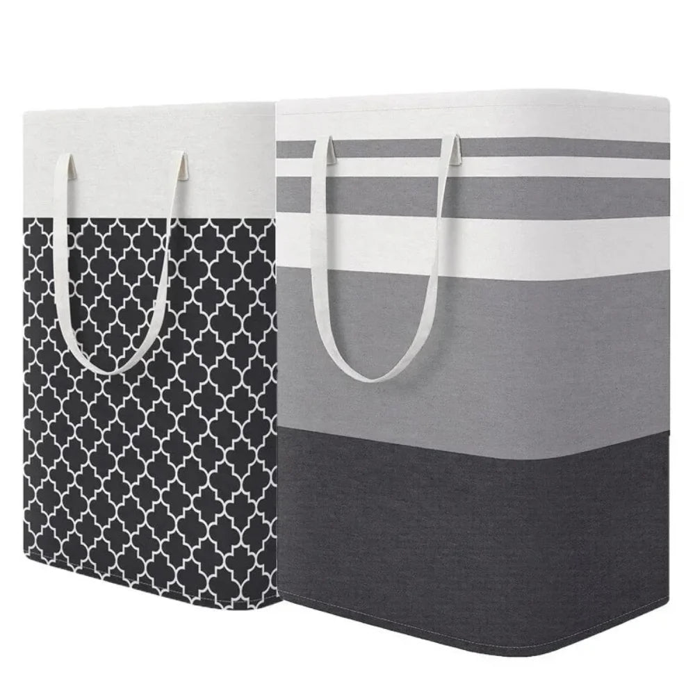 75L Waterproof Foldable Laundry Basket with Handles