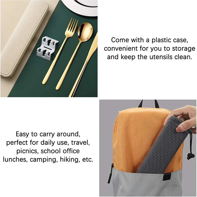304 Stainless Steel Eco-Friendly Cutlery Set