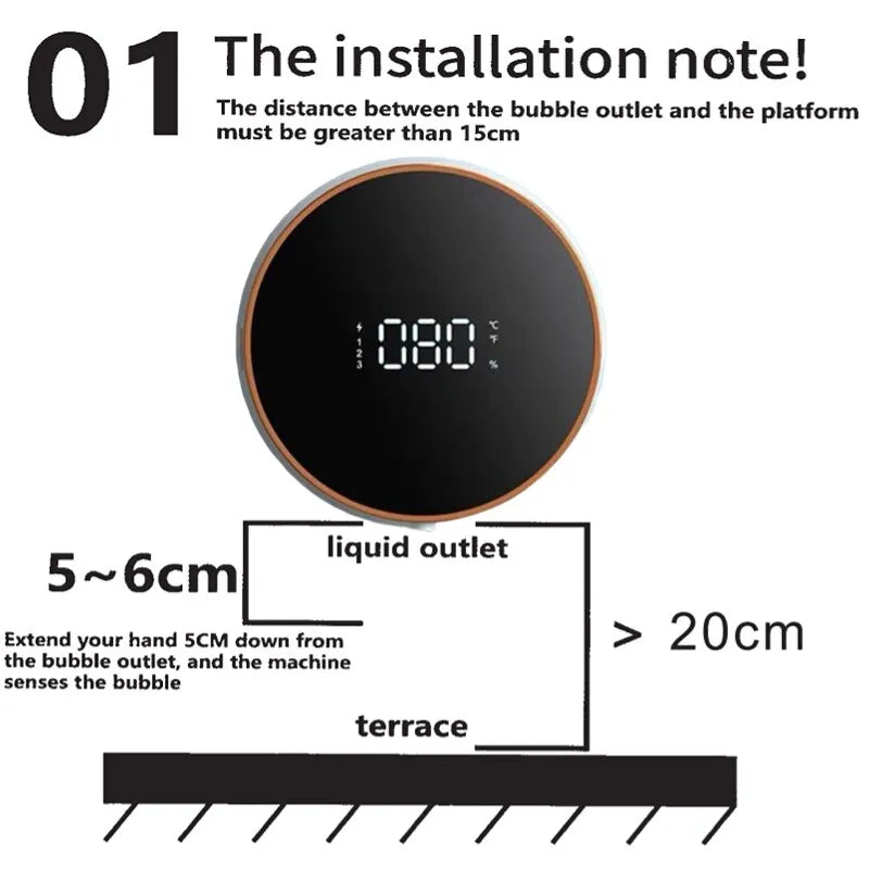 Automatic Touchless Soap Dispenser with Motion Sensor