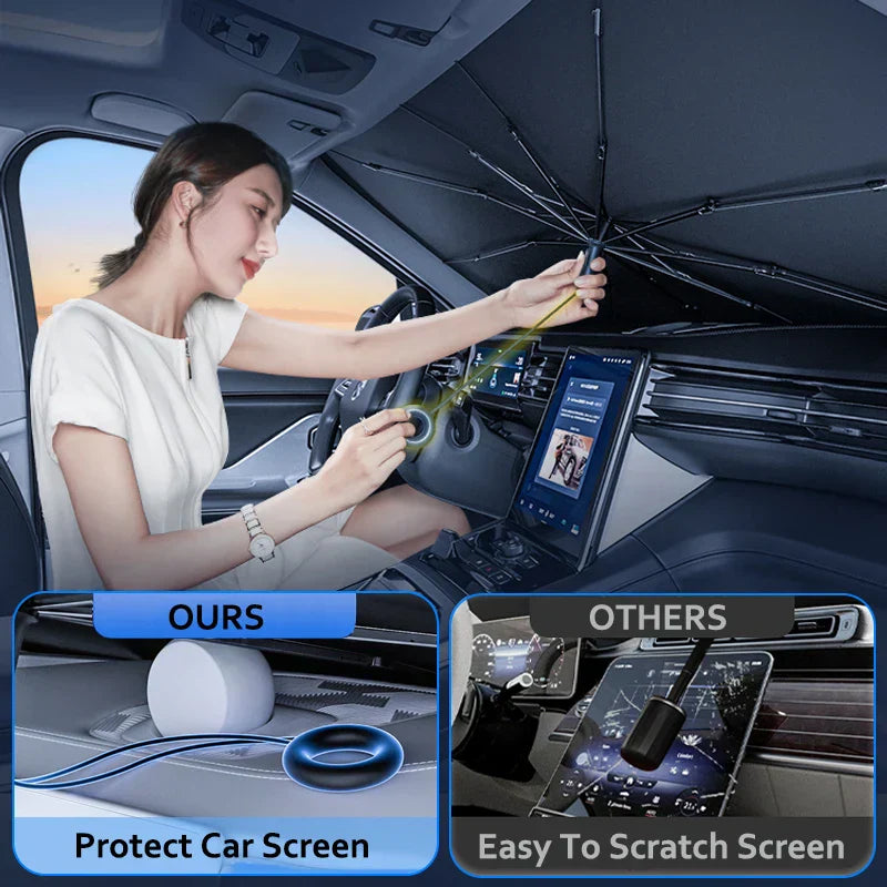 Foldable UV Protection Car Windshield Sunshade