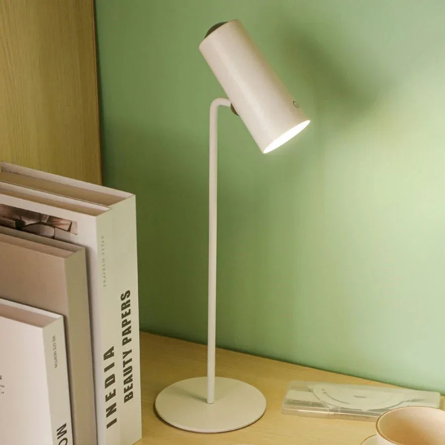 Dimmable LED Desk Lamp with Touch Control and Rechargeable Battery