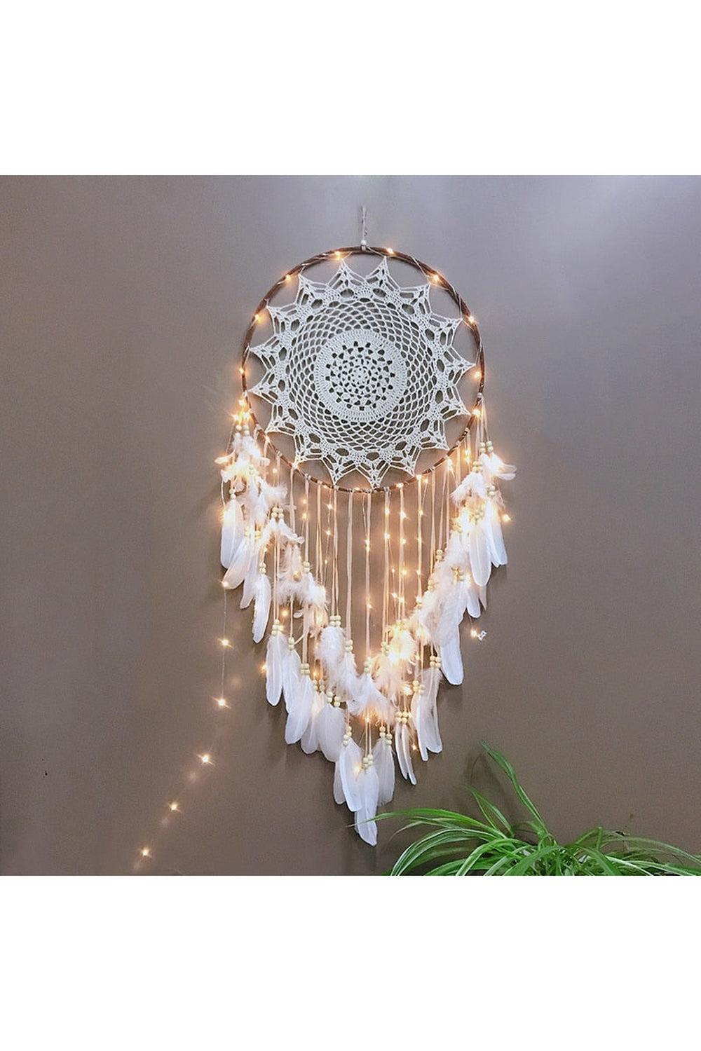 Large Organic Dreamcatcher Wall Decor