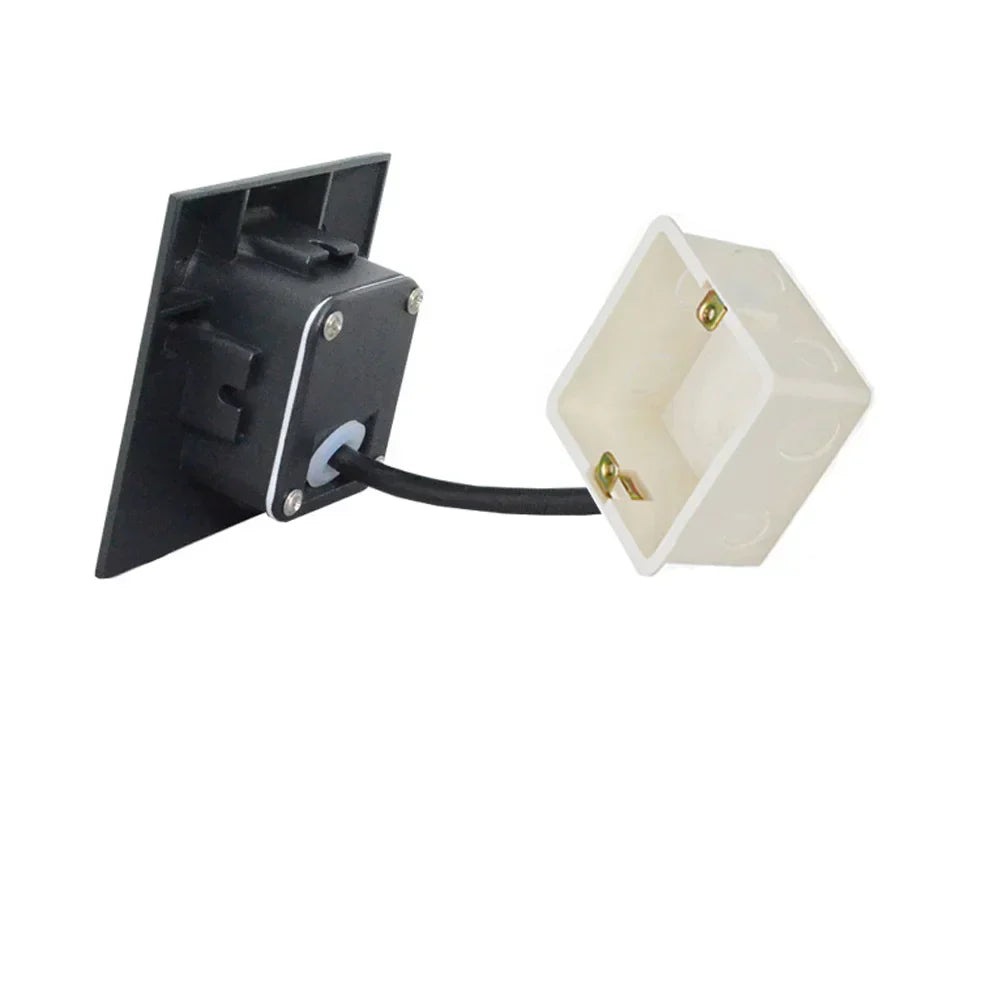 Waterproof LED Recessed Wall Light for Outdoor Steps and Balconies