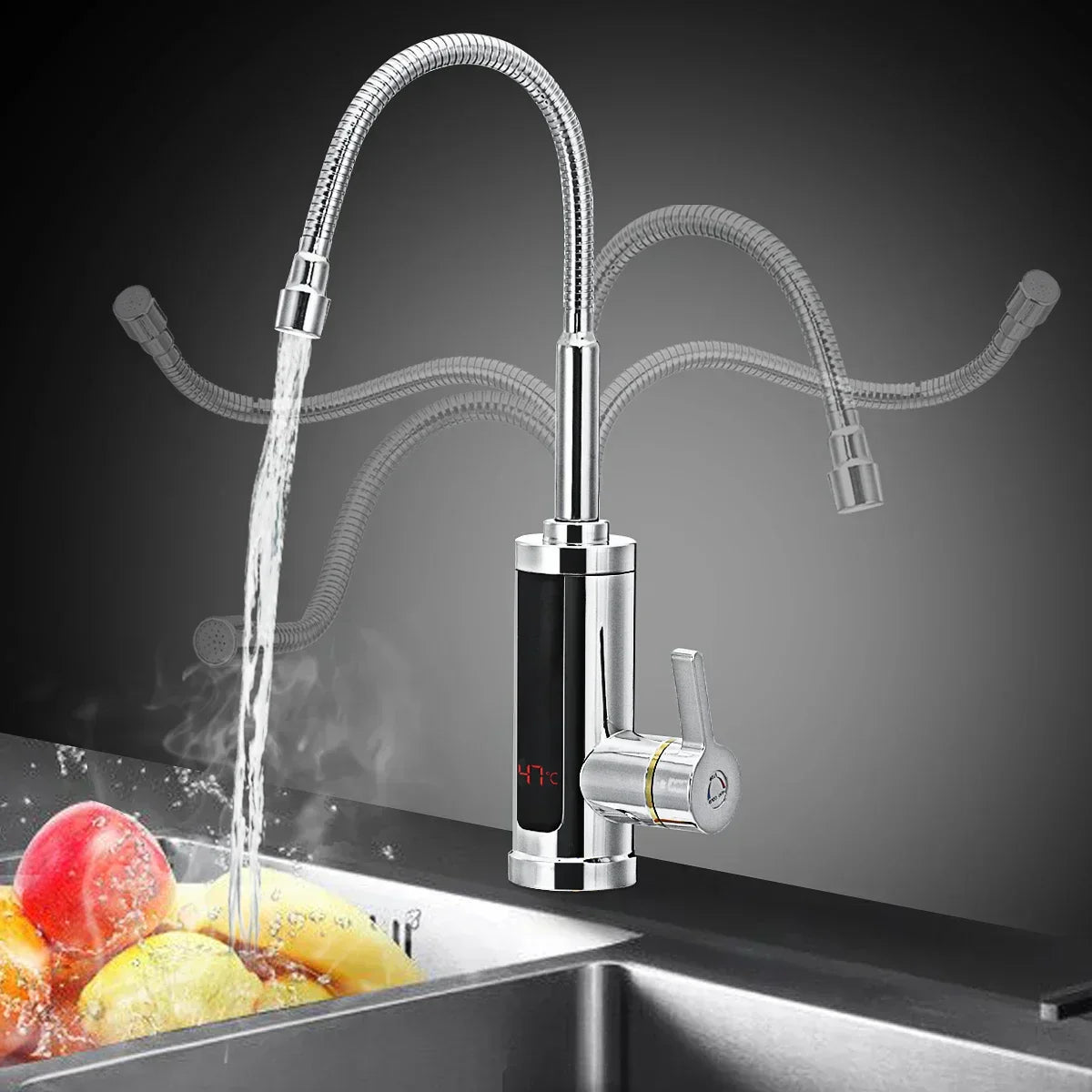 3000W Instant Hot Water Kitchen Faucet