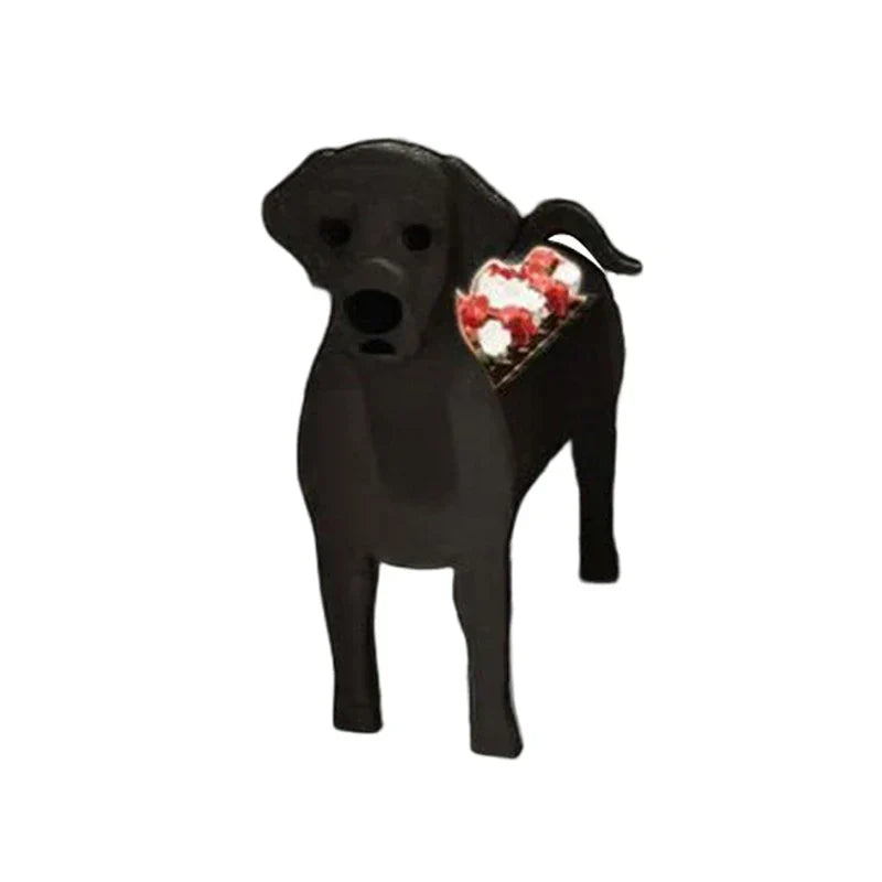 Dog-Shaped Planter - Adorable Indoor Outdoor Flower Pot