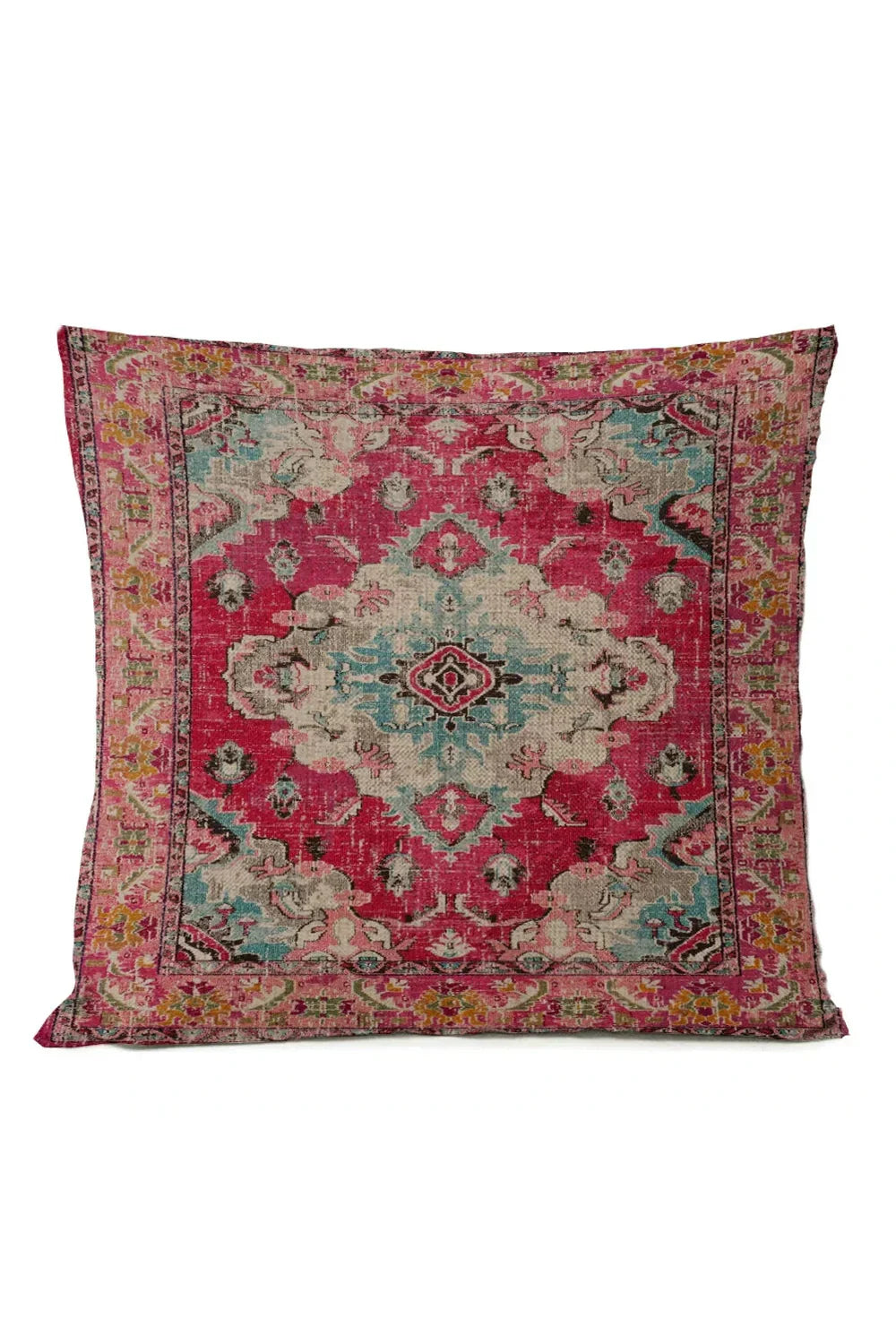 Ethnic Tribal Cotton-Linen Pillowcase