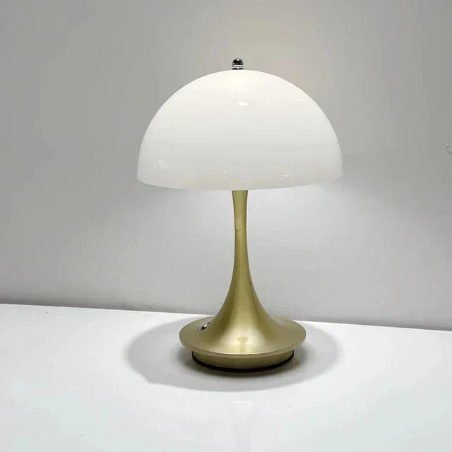 Rechargeable Dimmable Mushroom LED Table Lamp