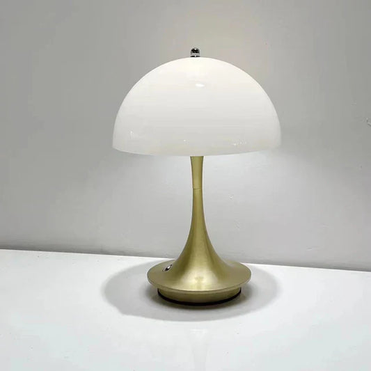 Rechargeable Dimmable Mushroom LED Table Lamp