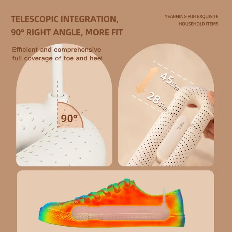 Portable Electric Shoe Dryer with Sterilization Function